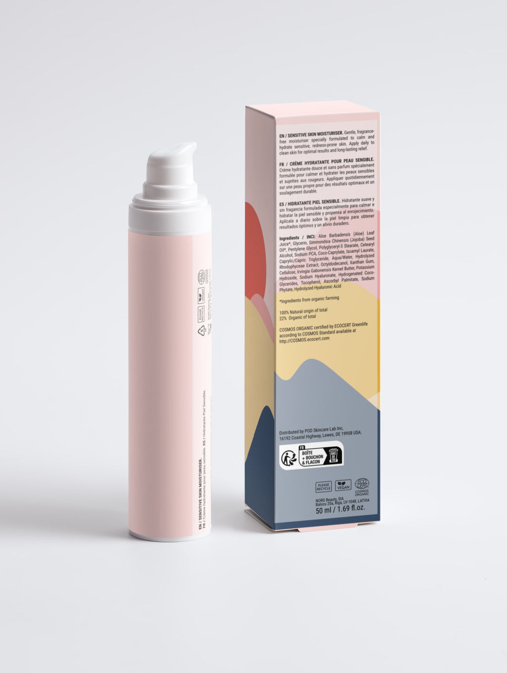Sensitive Skin Moisturiser, Fragrance Free