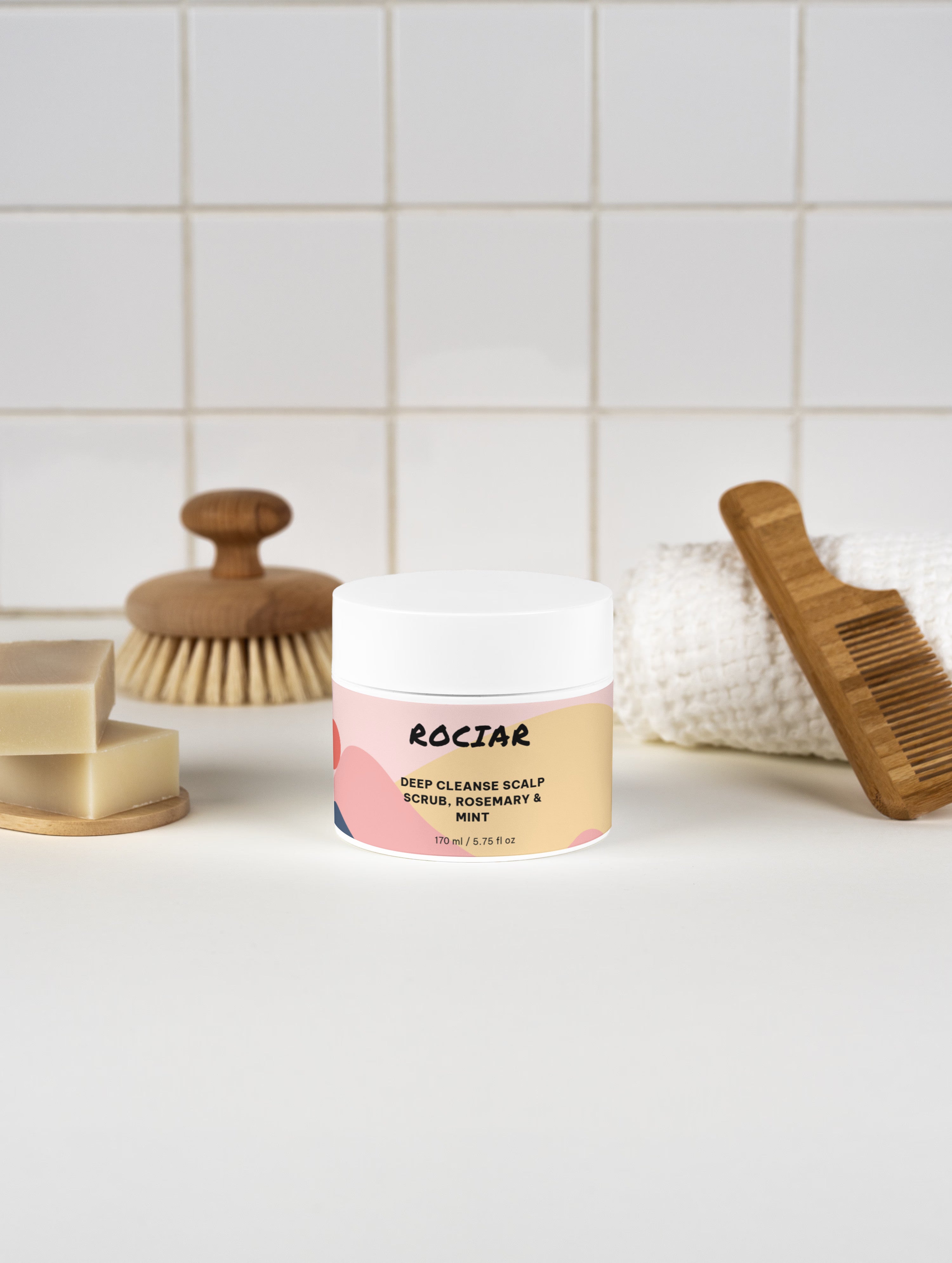 Deep Cleanse Scalp Scrub, Rosemary & Mint