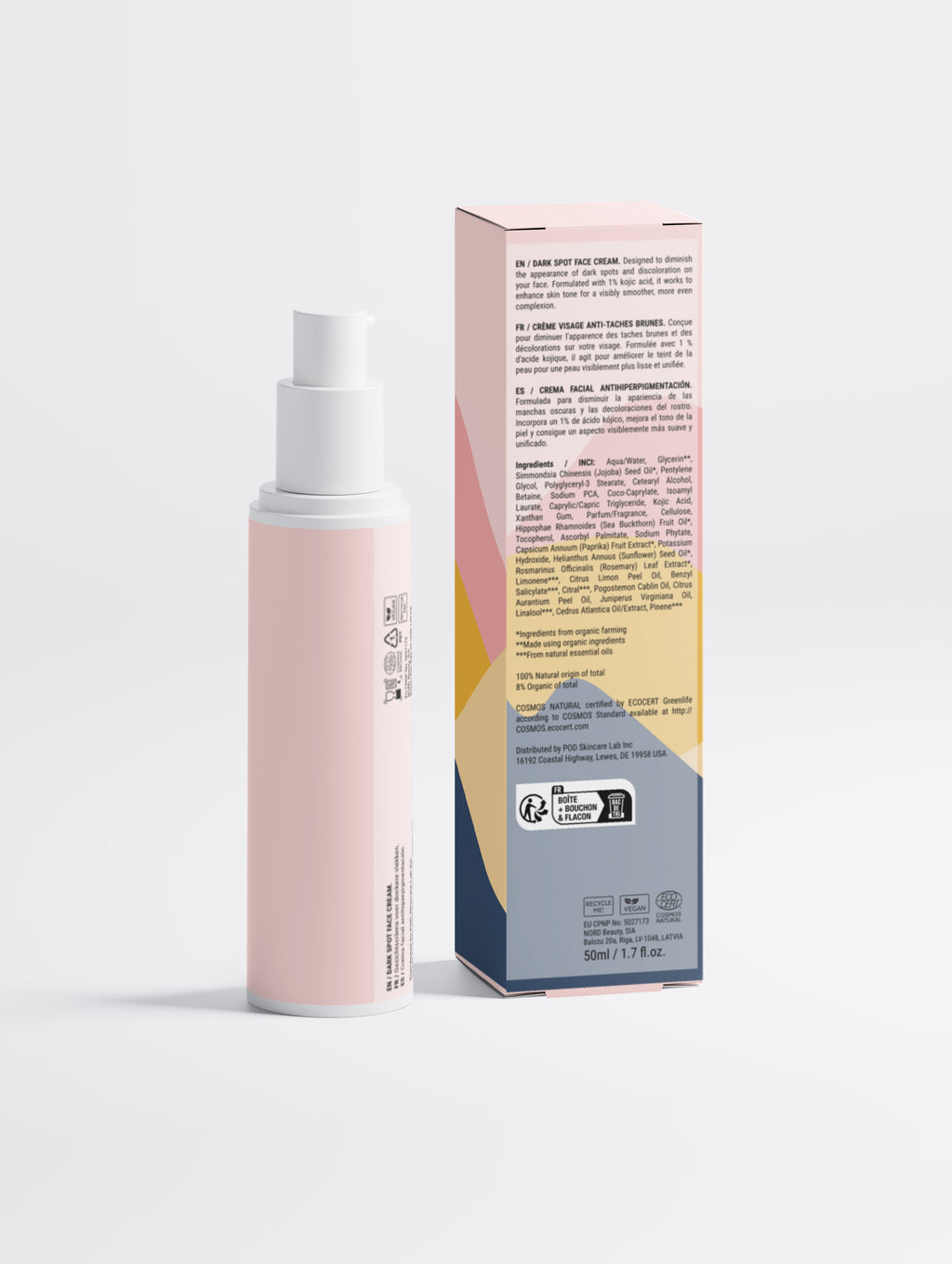 Dark Spot Face Cream with Kojic Acid
