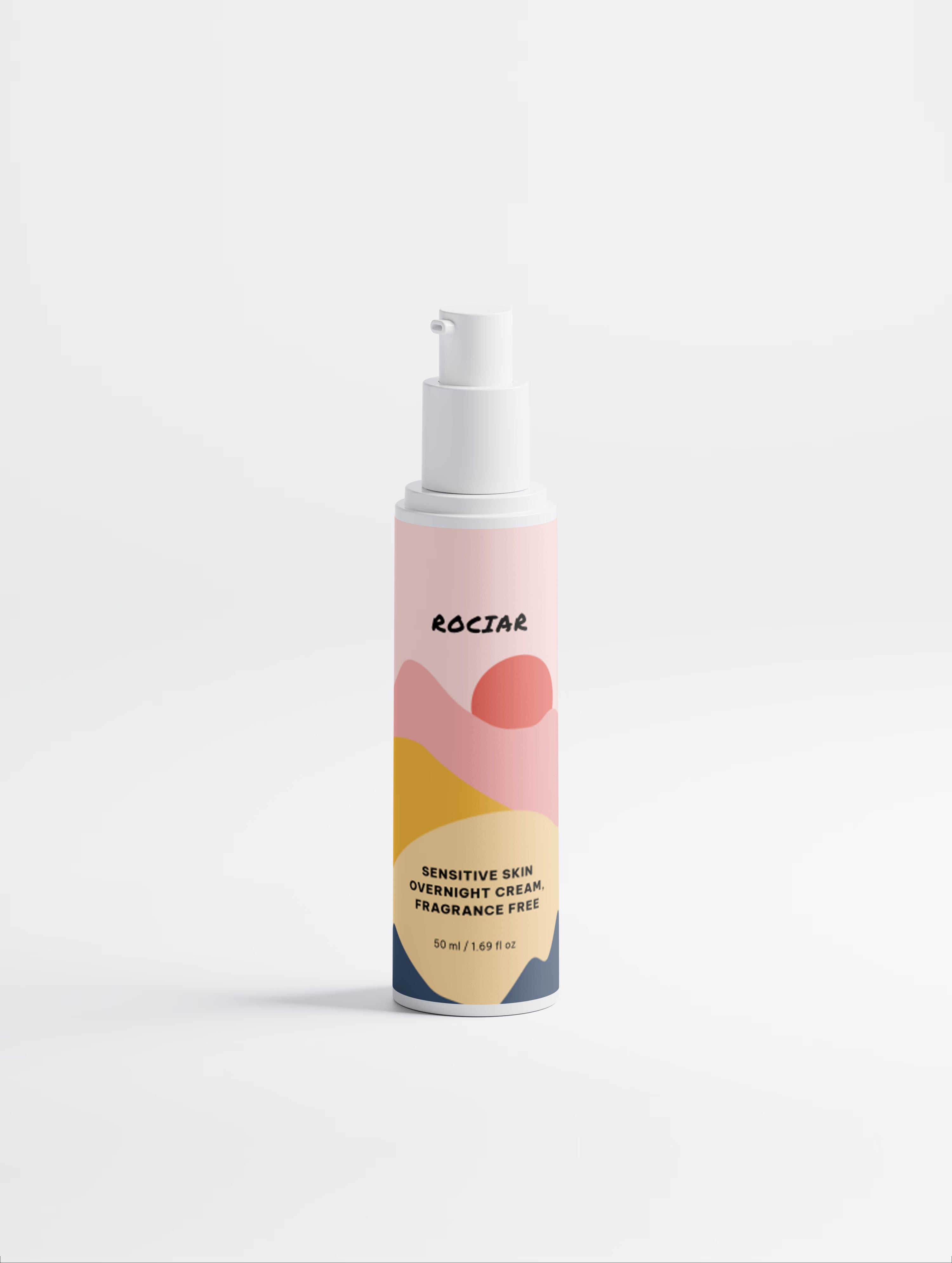 Sensitive Skin Overnight Cream, Fragrance Free