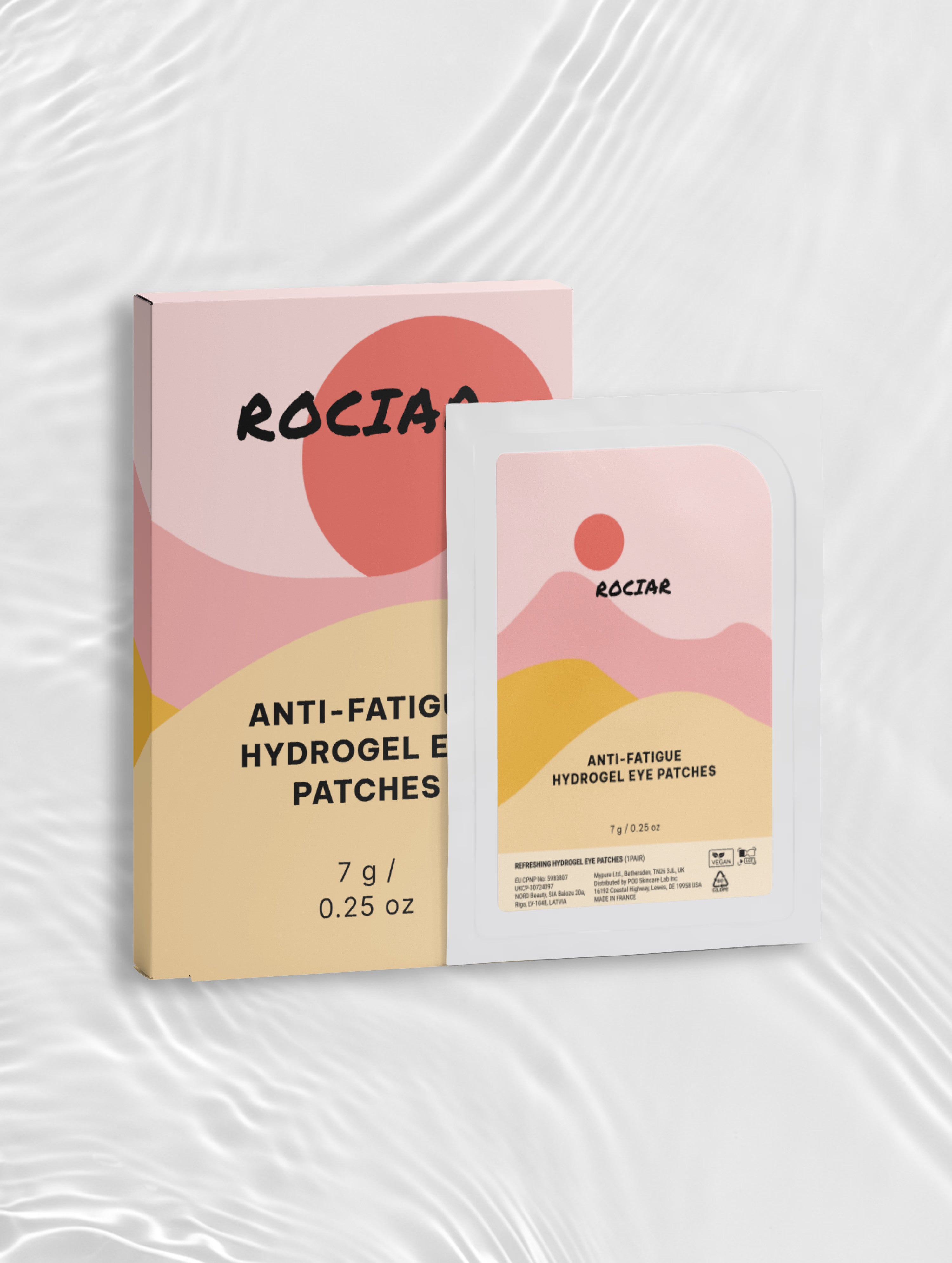 Anti-Fatigue Hydrogel Eye Patches